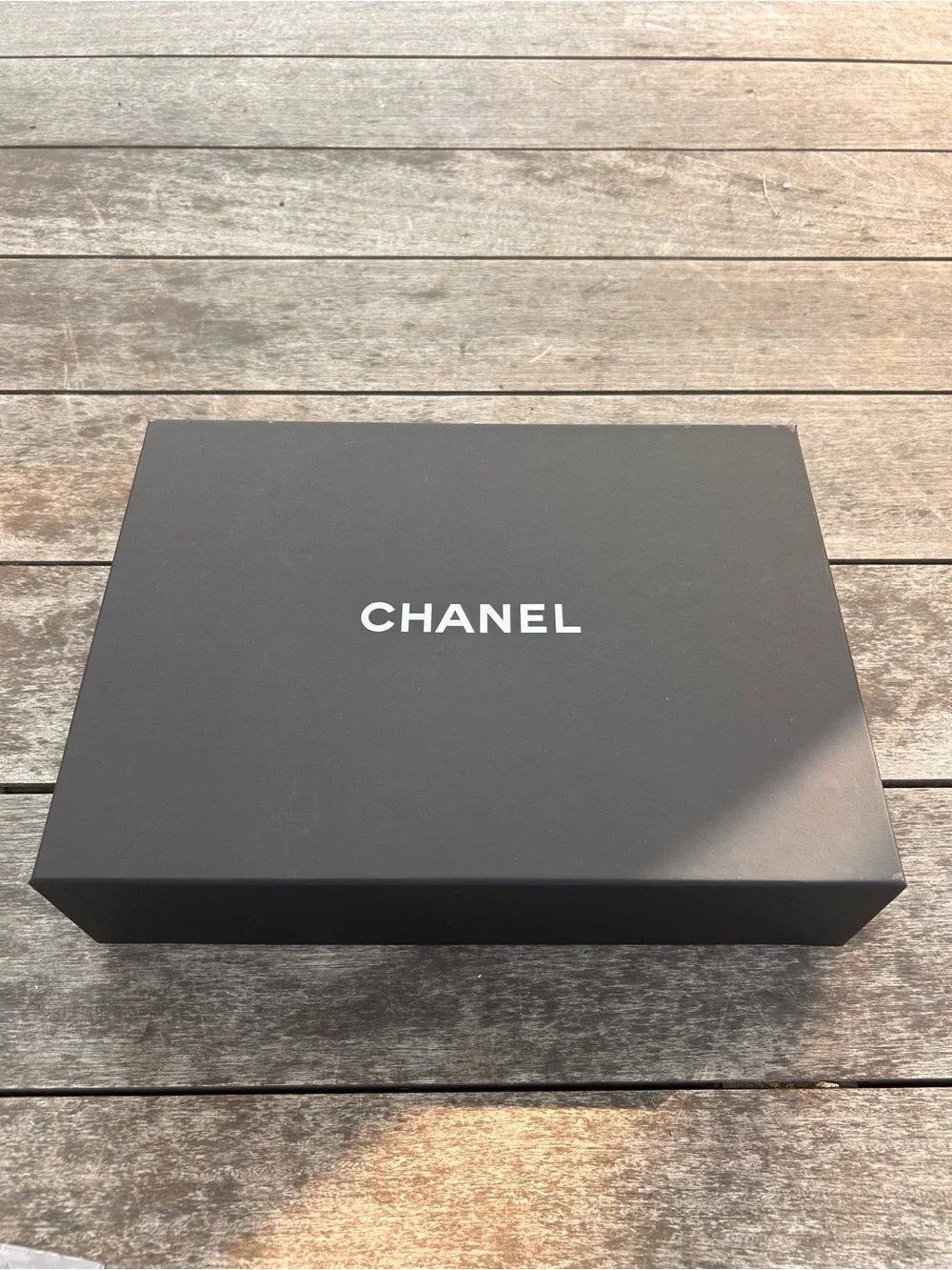 Chanel Black Quilted Slim Vanity Crossbody with Gold Chain
